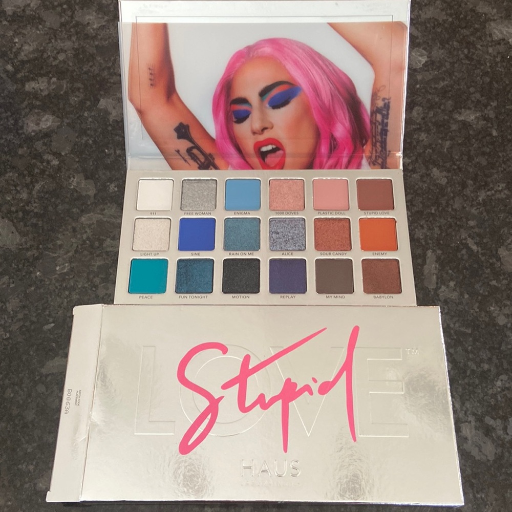 LADY GAGA STUPID LOVE EYESHADOW PALETTE HAUS LAB